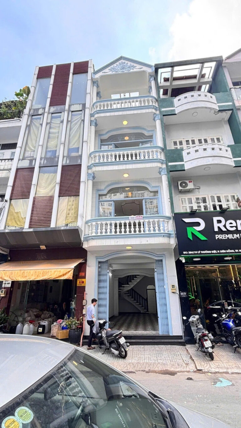 Bán Nhà Hẻm Xe Hơi Lý Thường Kiệt, Quận 10, 64m² (4m x 17m), 4 Tầng, #092143