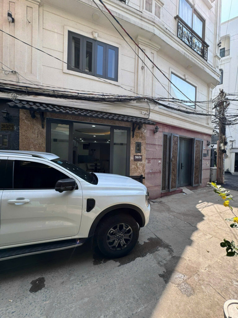 Bán Nhà Hẻm Nơ Trang Long, Bình Thạnh, 40m² (4m x 11m), 5 Tầng – Có HĐ Thuê 40 Triệu/Tháng, #611714