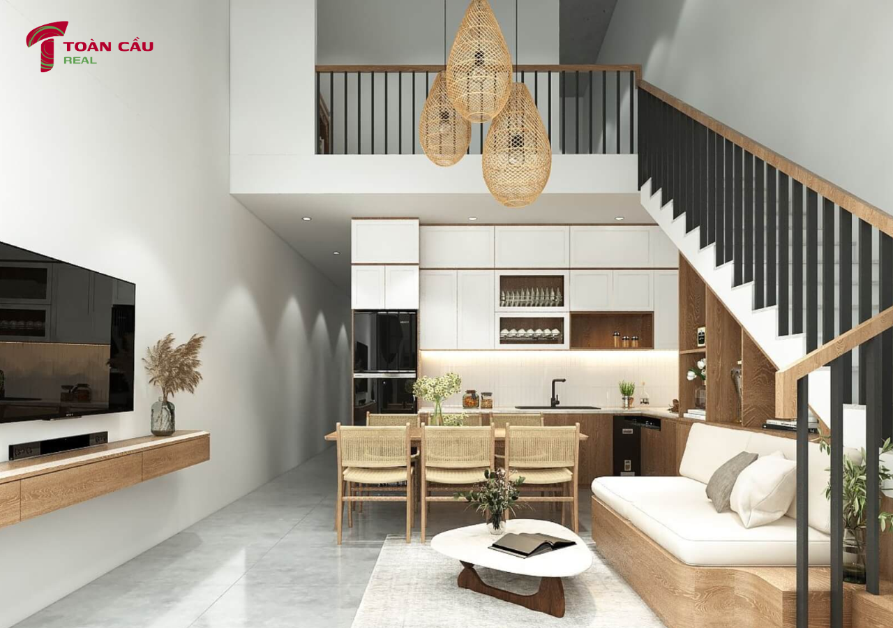 bán nhà cấp 4 có gác lửng