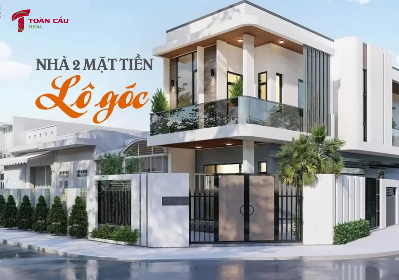 bán nhà góc 2 mặt tiền