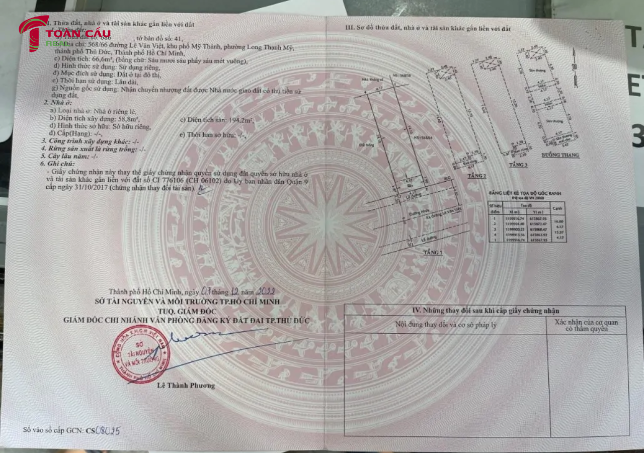 bán nhà sổ hồng riêng